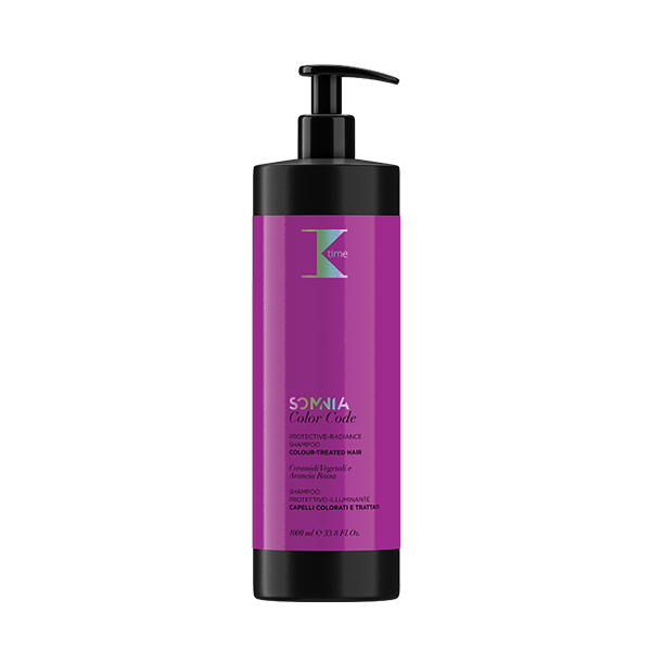Shampoo per proteggere il colore dei capelli tinti e trattati