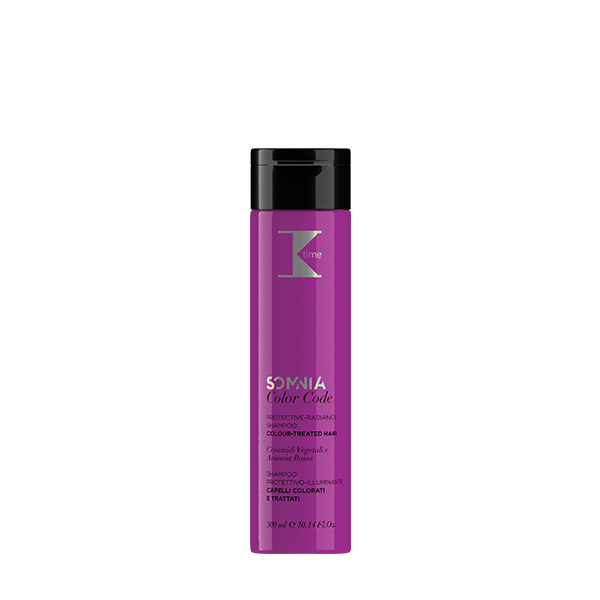 Shampoo per proteggere il colore dei capelli tinti e trattati