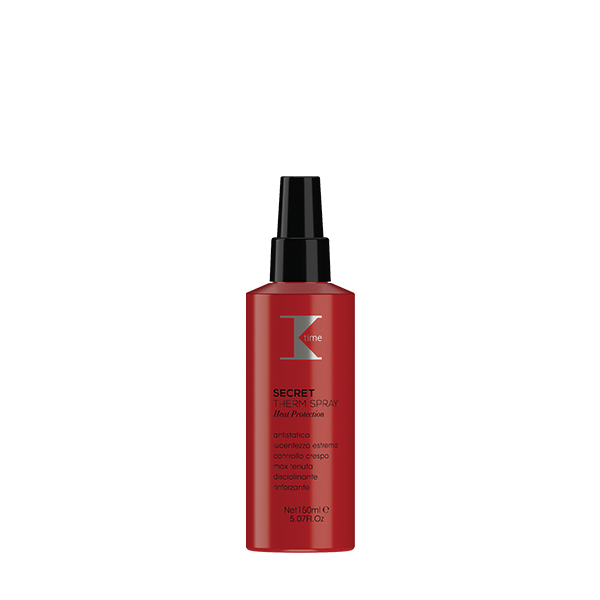 Spray per proteggere i capelli dalle fonti di calore (phon, piastra)